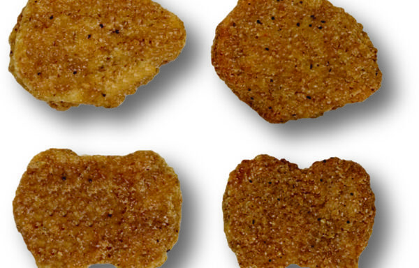 Fully Cooked Whole Grain Home-Style Breaded Chicken Nuggets Nugget Shaped Chicken Patties