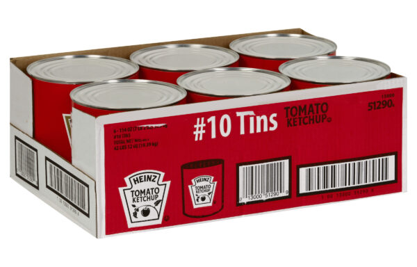 Heinz Ketchup #10 Can, 114 oz., 6 per case