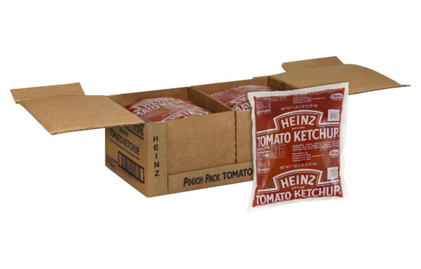 Heinz Ketchup Pouch Pack, 114 oz, 6 per case