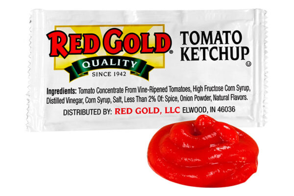 Red Gold Ketchup Packets 9 gram – CS of 1000