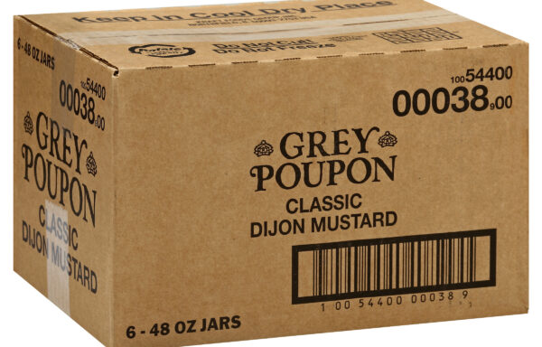 Grey Poupon Dijon Mustard, 48 oz. Jar, 6 per Case