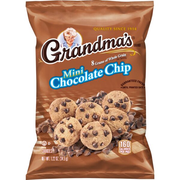 Grandma’s Cookies Mini Chocolate Chip 1.22 Oz