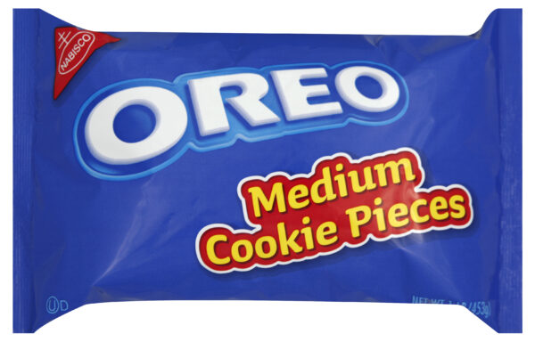 OREO MEDIUM COOKIE PIECES COOKIE CRUMBS 1 LB x 12