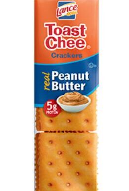 Lance Sandwich Crackers, ToastChee Peanut Butter, 20 Count