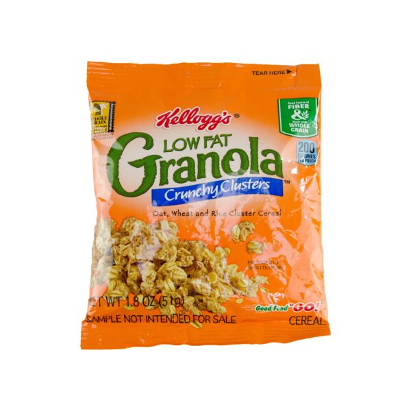 Kellogg’s Low Fat Granola Cereal Crunchy 2oz 48ct