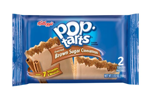Kellogg’s Pop-Tarts Frosted Brown Sugar Cinnamon 20.3oz 72ct