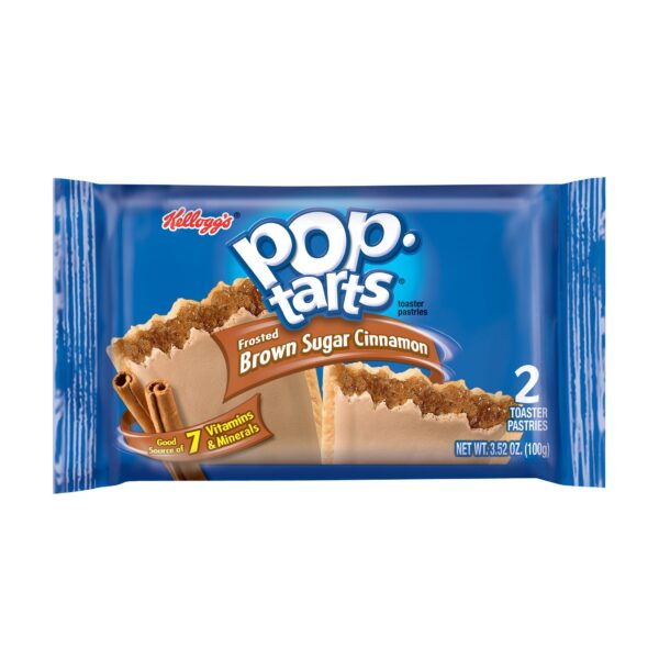 Kellogg’s Pop-Tarts Frosted Brown Sugar Cinnamon 20.3oz 72ct