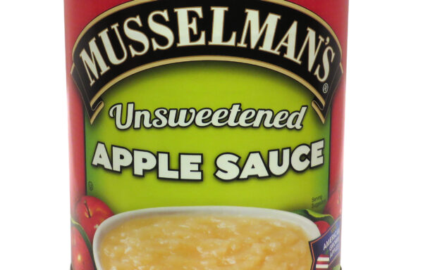 MUSSELMAN’S Unsweetened APPLE SAUCE – 6/104 Oz Cans