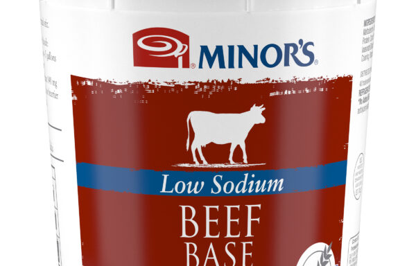 Minor’s Beef Base Low Sodium (No Added MSG) Gluten Free 4 x 5 pound
