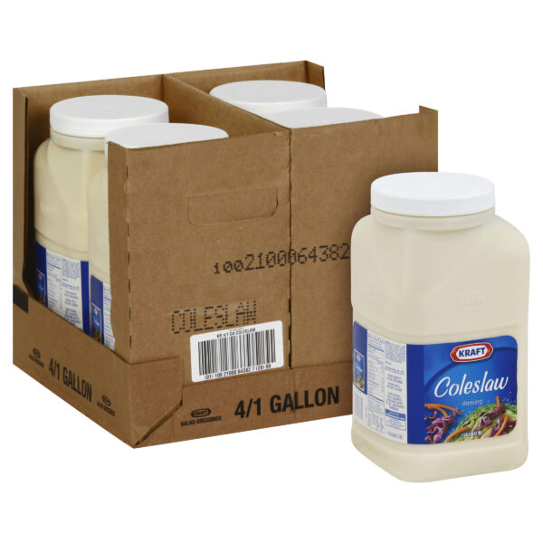 Kraft Bulk Coleslaw Dressing, 1 gal. Jugs (Pack of 4)