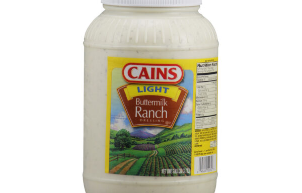 CAINS 1 GAL REFRIGERATED LIGHT RANCH DRESSING-CASE OF 4