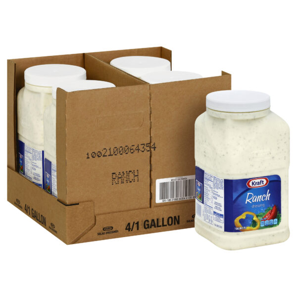 Kraft Ranch Salad Dressing, 4 ct Casepack, 1 gal Jugs