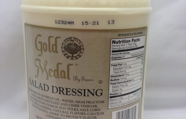 G M SALAD DRESSING HDPE