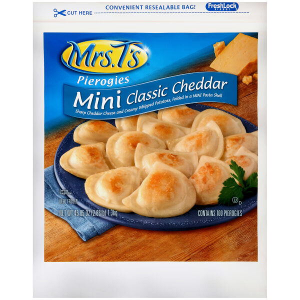 Mini Classic Cheddar Pierogies 2.8 lb