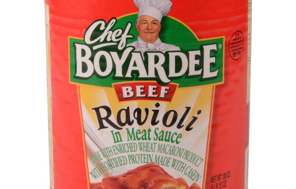CHEF BOYARDEE Beef Ravioli With Enriched Macaroni, 108 OZ