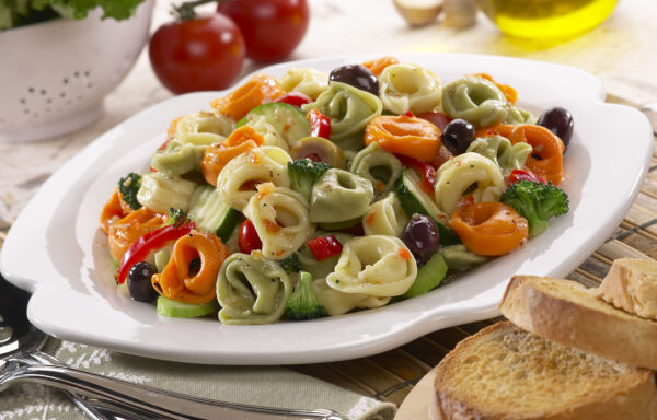 2/5# TRI COLOR TORTELLINI