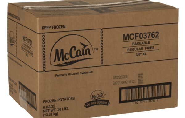 McCain Bakeable 3/8″ Fries XL 6X5 LBS