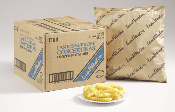 1/2″ CONCERTINAS Frozen French Fried Potatoes