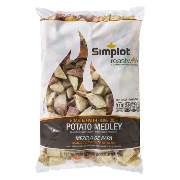 Simplot RoastWorks Roasted Potato Medley, 6/2.5lb