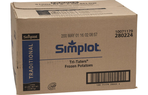 Simplot Traditional Potatoes Tater Triangles, 6/5lb