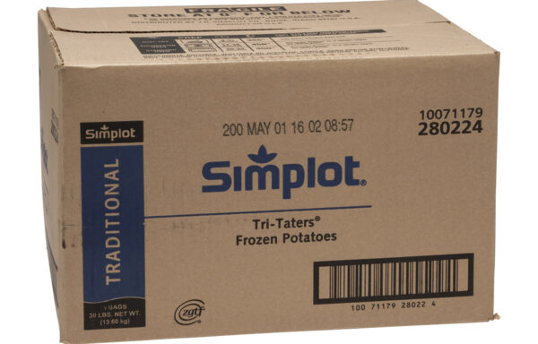 Simplot Traditional Potatoes Tater Triangles 6/5lb