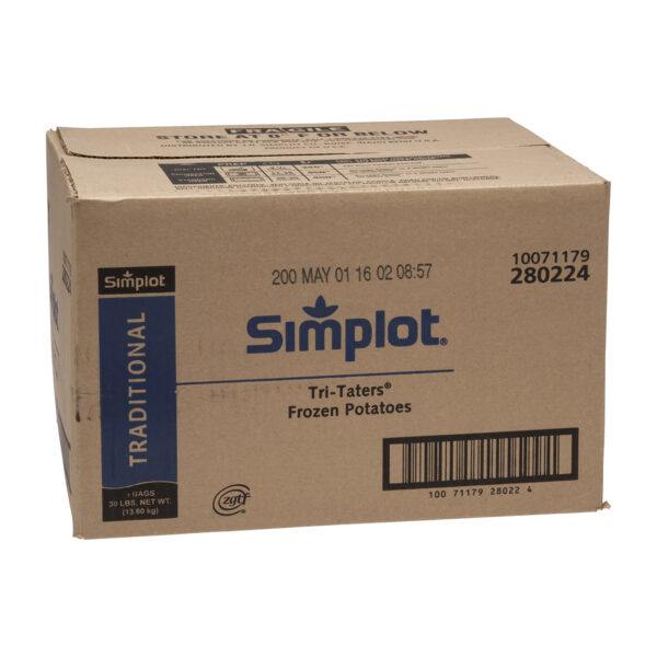 Simplot Traditional Potatoes Tater Triangles, 6/5lb