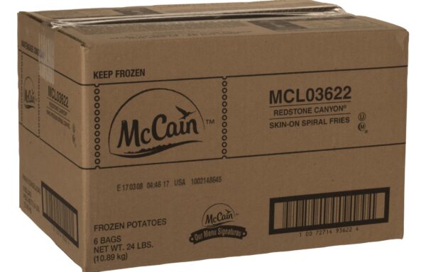 McCain Redstone Canyon Skin-On Spiral Fries