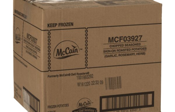 McCain Seasoned Skin-On Roasted Potato Garlic, Rosemary & Herb 1″ Diced Cubes