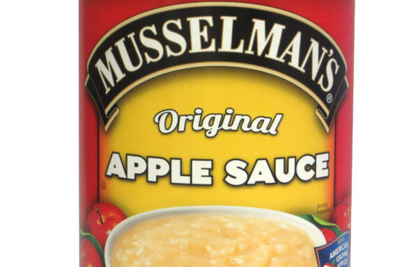 MUSSELMAN’S APPLE SAUCE – 6/108 Oz Cans