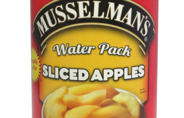 MUSSELMAN’S Sliced Apples – Water Pack – 6/104 Oz