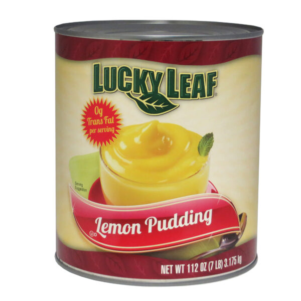 LUCKY LEAF LEMON PUDDING – 0g Trans Fat per Serving – 3/112 Oz Cans