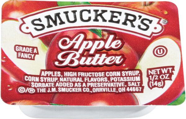Smucker’s 1/2 Ounce Apple Butter Plastic