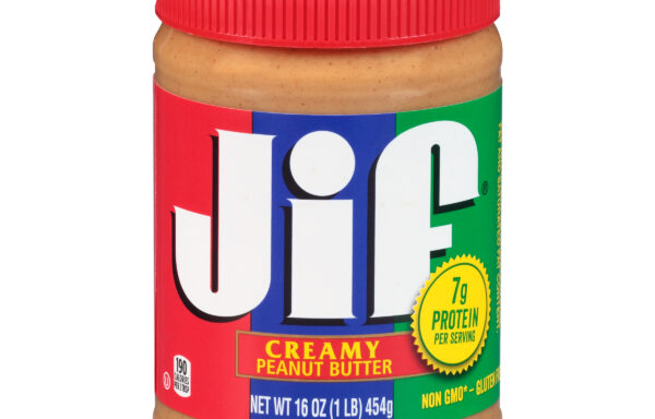 JIF 16 OUNCE CREAMY PEANUT BUTTER