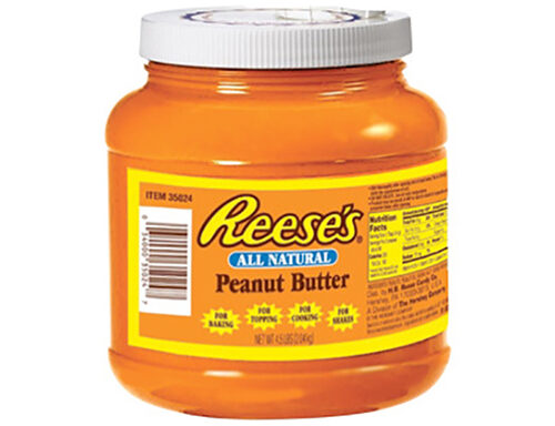 REESE’S Simply Peanut Butter Jar, 4.5 lbs., 6 ct.