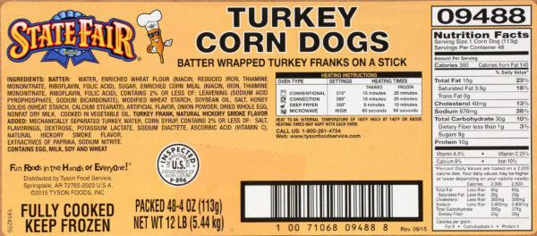 State Fair Turkey Corn Dogs