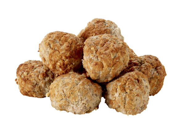 FONTANINI Cooked All Natural Gluten Free 2.0 Ounce Meatball 5-Pack, 15 LB, [Alternate ID: 82598]
