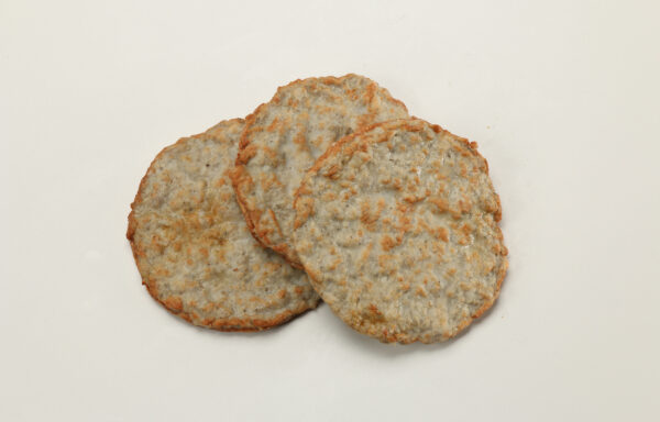 All Natural Pork Sausage Patties, Mild, CN, 1.5 oz. 1/10 lb. Fully Cooked, Certified Gluten-Free