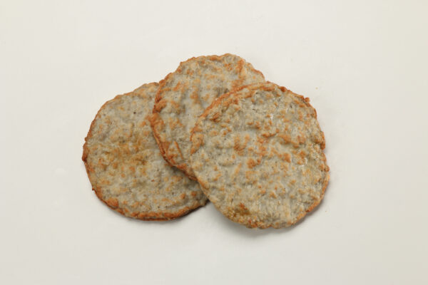 All Natural Pork Sausage Patties, Mild, CN, 1.5 oz. 1/10 lb. Fully Cooked, Certified Gluten-Free