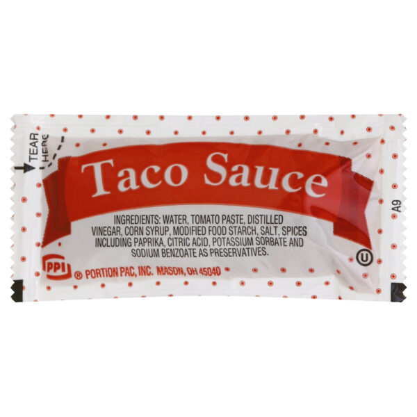 PPI Single Serve Taco Sauce, 9 gr. Packets (Pack of 200)