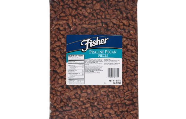 5 POUND FISHER PRALINE PECAN PIECES