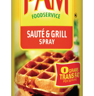 PAM SAUT & GRILL COOKING SPRAY – 6/17 OZ