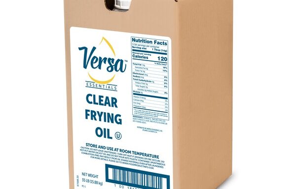 Versa Essentials Clear Liquid Fry Shortening 35 Lb. Jug in Box