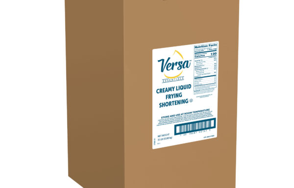 VERSA ESSENTIALS CREAMY LIQUID FRYING SHORTENING 35# JIB