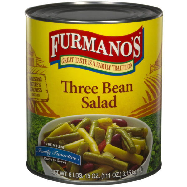 Furmanos; 6/#10 Bean Salad – Three Bean