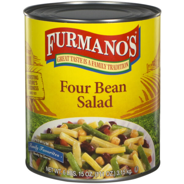 Furmanos; 6/#10 Bean Salad – Four Bean