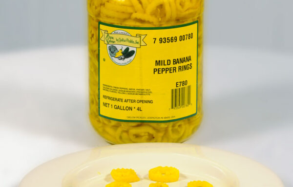 PEPPER, BANANA MILD SLICED 5/16″ PLASTIC REF