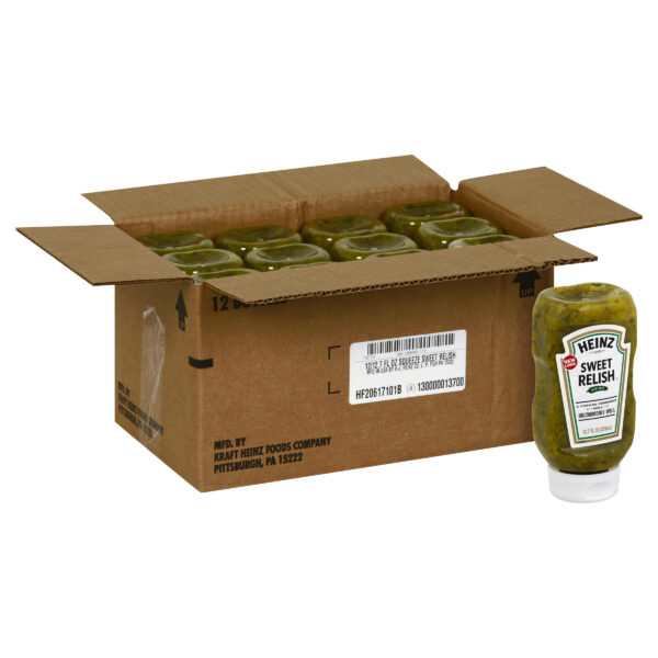 Heinz Sweet Relish, 12 ct Pack, 12.7 fl oz Bottles