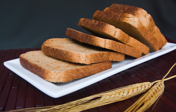 Pullman Bread, Whole Grain, Sliced Loaf, 4″ x 4″
