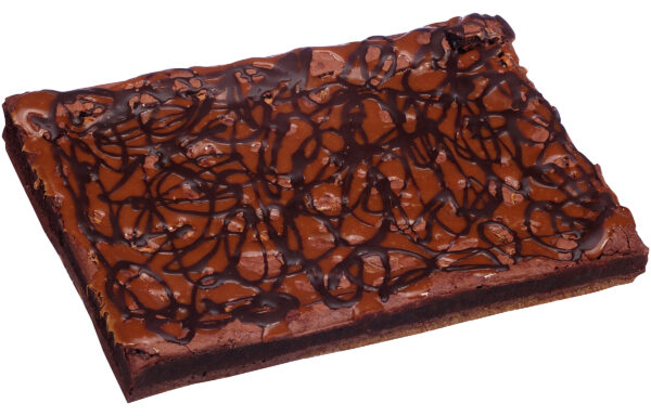 Bistro Collection Gourmet Brownie Bar Salted Caramel with Pretzel Crust 4ct/54oz