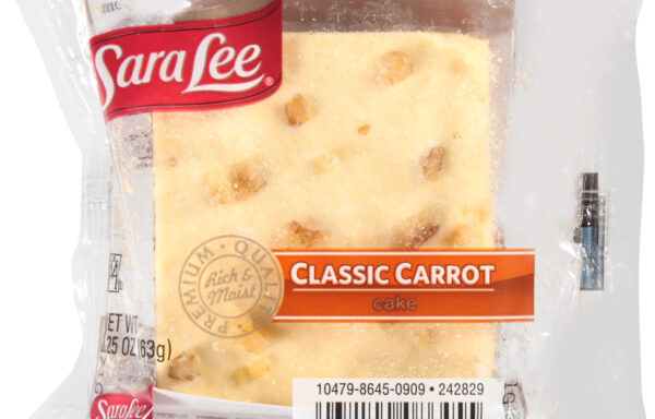 Sara Lee Individually Wrapped Cake Slice Iced Carrot 24ct/2.25oz